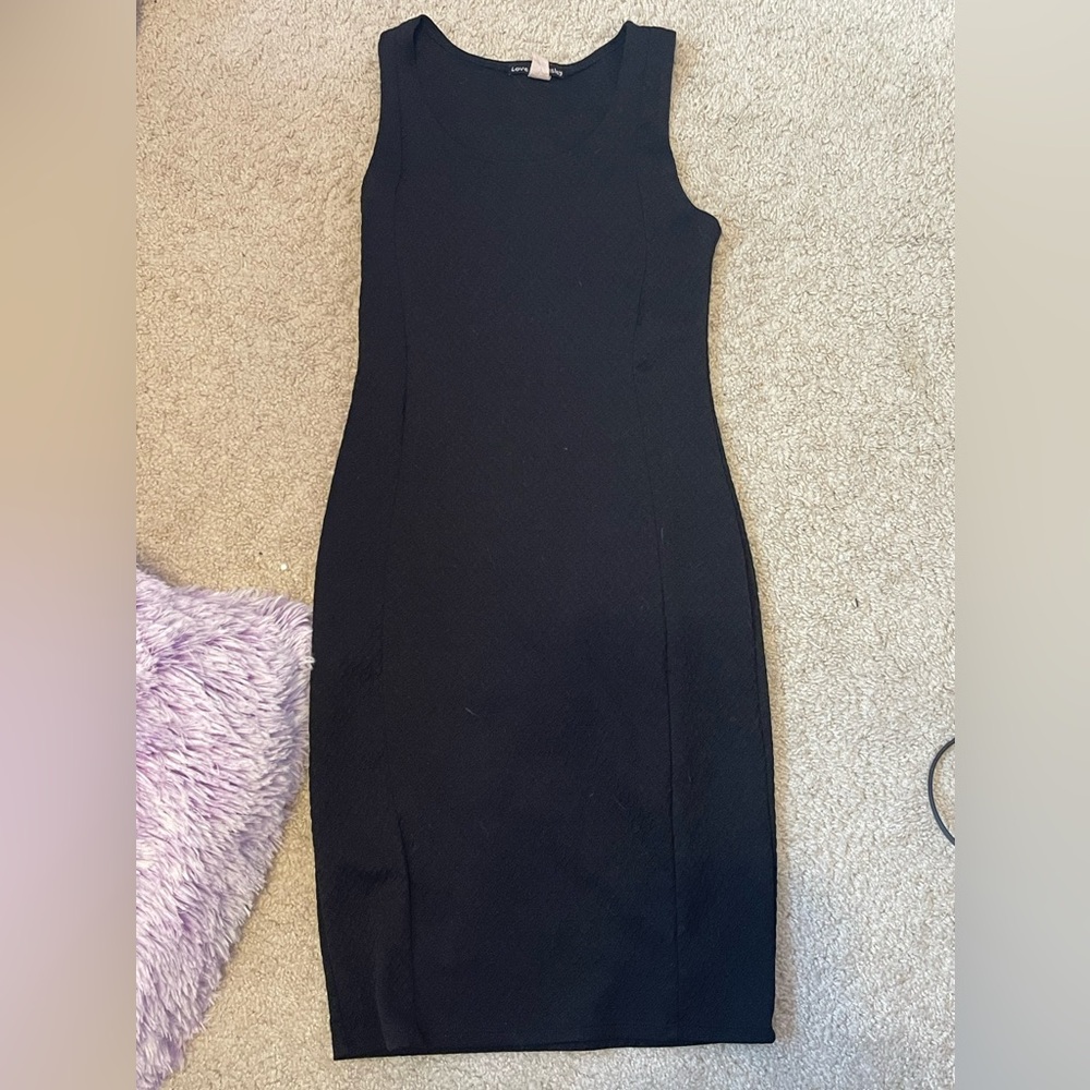 black dress
